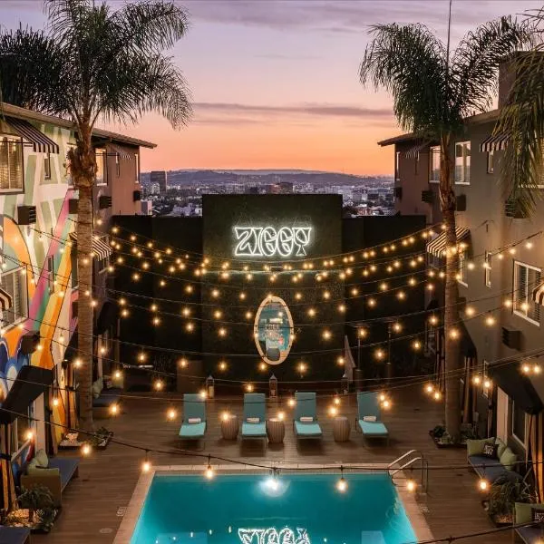 Hotel Ziggy On Sunset, hotel di Los Angeles