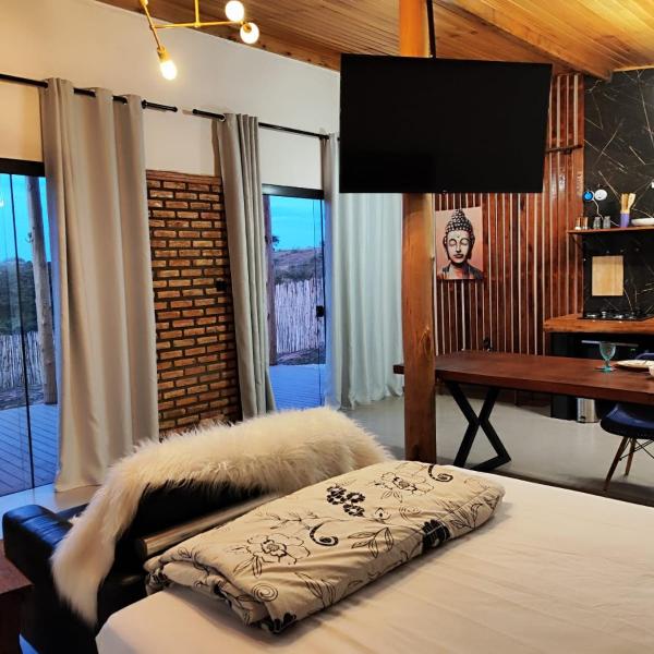 Cabanas Refúgio Sete Raios São Thomé das Letras - Foto 4