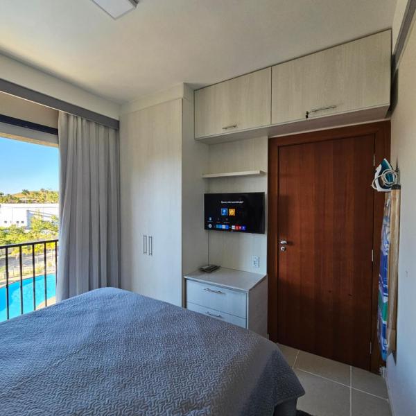 Quartier das Águas Apartamento frente para piscina