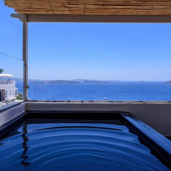 Sensia villa with Hot tub and Caldera View, hotel v destinaci Oia