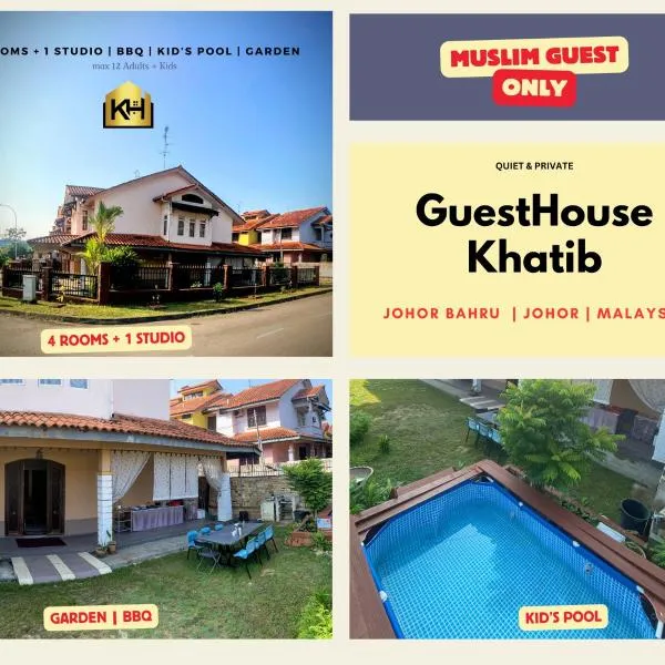 Guesthouse Khatib, hotell sihtkohas Johor Bahru