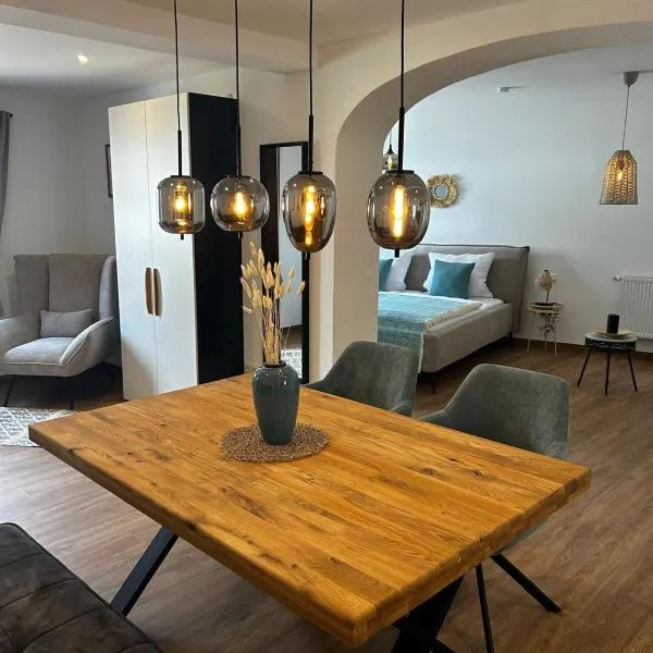 Ferienwohnung IV Beck-Bräu nahe Bamberg, hôtel à Trabelsdorf