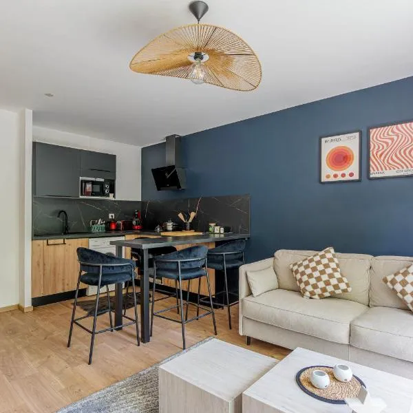 Appartement Croisé Laroche - 5 min de Lille, hotel v destinaci Marcq-en-Baroeul