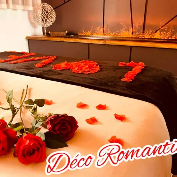 Cocon détente pour 2 avec hammam et jacuzzi privé Mer Lac，位于乐巴凯尔斯的酒店