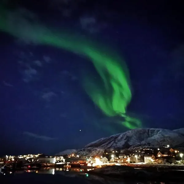 1. etg i Dampskipsbrygga, Lødingen havn, hotel en Lødingen