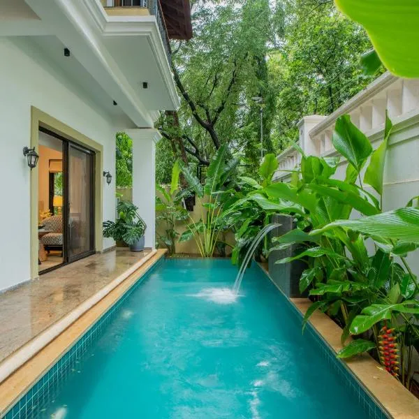 ELIVAAS 4 BHK with Pvt pool - Amado Villa Shai, Hotel in Goa