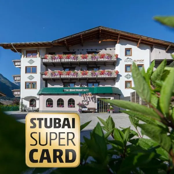 Hotel Alphof Stubaital, hotel Fulpmesben