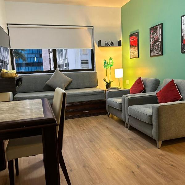 Flat incrível e acessível ao lado da Paulista