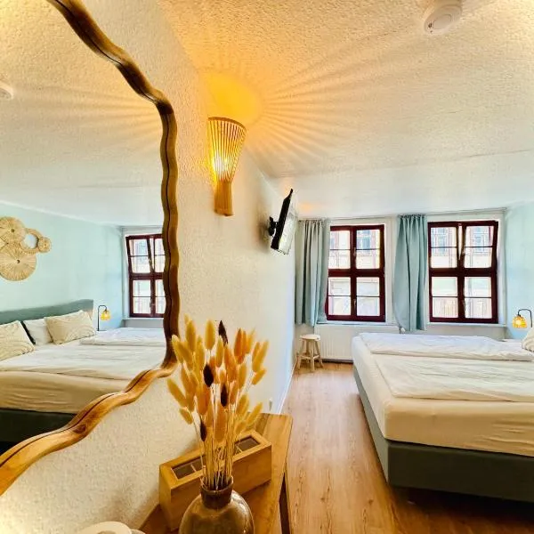 Bleibe am Steinweg, khách sạn ở Quedlinburg