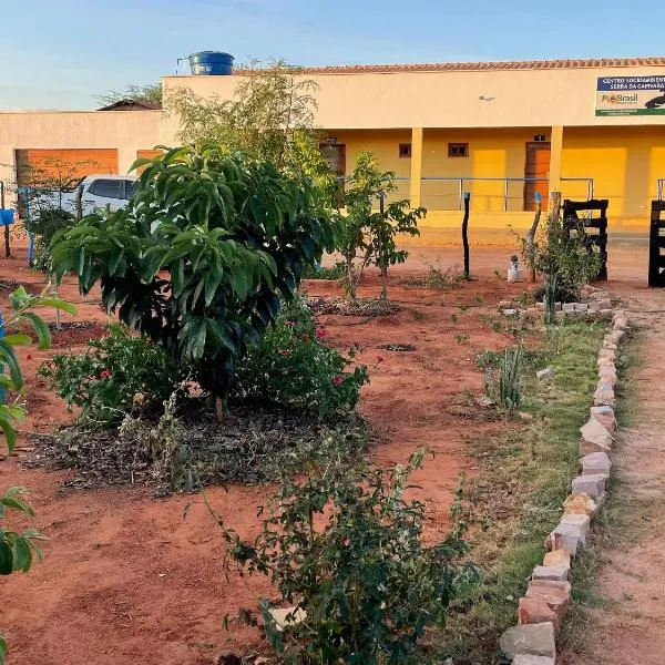 Hostel o Viveiro - Serra da Capivara - Centro Sócioambiental, hotel en Coronel José Dias