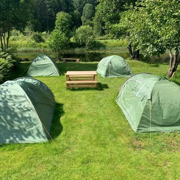 Riverside Bliss Idyllic Camp, 3 Man Tent Incl, near Tvedestrand and Arendal, hotel v destinaci Vegårshei
