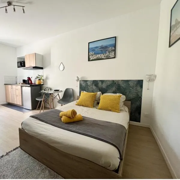 Studios Izicozy I Confort et jardin en ville, proche gare I 2 et 4 pers, hotel in Châtellerault