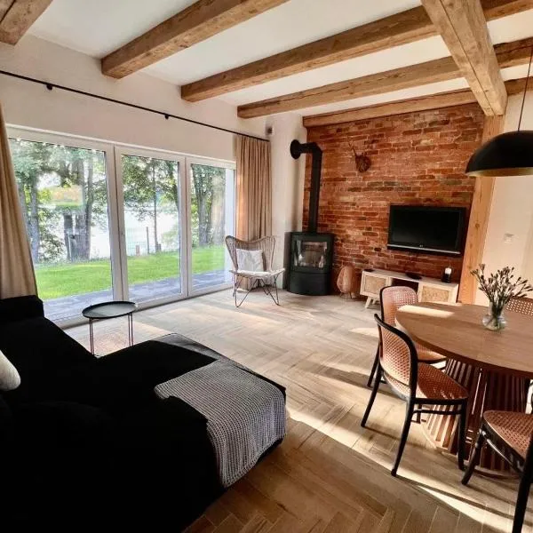 Osada Jeziernik - domki nad jeziorem z balią, hotell sihtkohas Przybrda