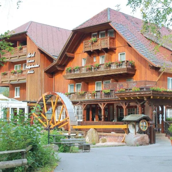 Landhotel Untere Kapfenhardter Mühle, hotel v destinaci Unterreichenbach