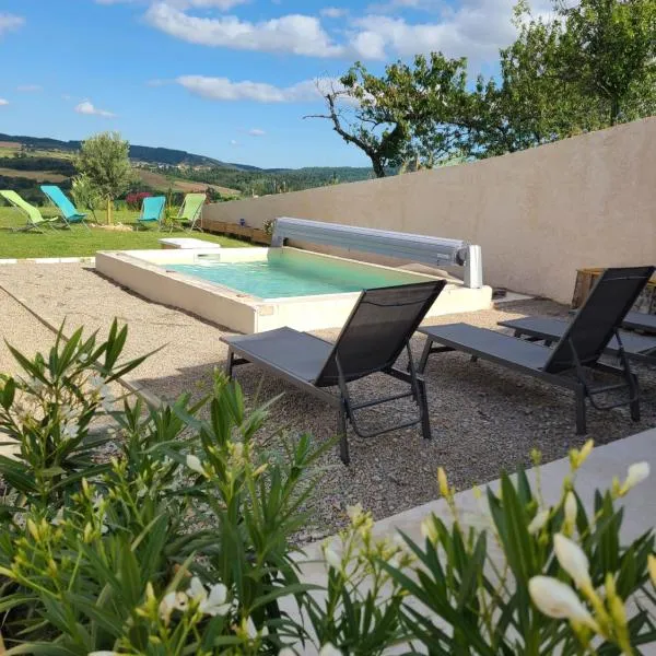 Le QG chez Flo et David – hotel w mieście Saint-Julien-Molin-Molette
