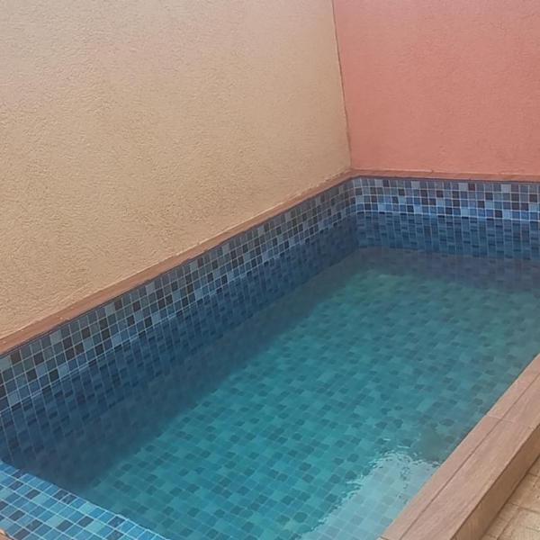 Casa com Piscina na praia de Itanhaém