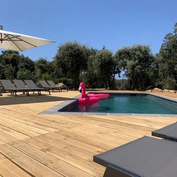 Résidence 3 étoiles Pietra Gemina - Appartements de vacances, au calme, avec Piscine, hotel a Calenzana