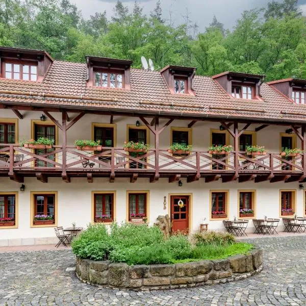 Černodolský mlýn, hotel v destinaci Chotiměř
