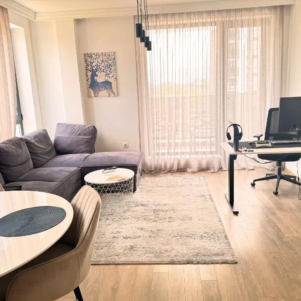 Urban Exec Suite with Free Gym Pass, Full Office Setup and Designated Parking Space, hotel a Plovdiv