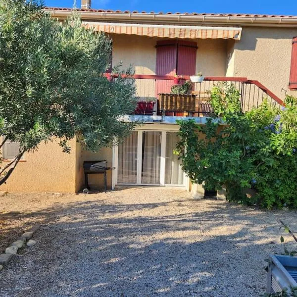 L'étape méditerranéenne logement 4-6 personnes avec parking privé, hotel v destinaci Sauvian