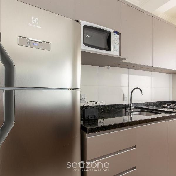 Apto moderno com churrasq. a 600m da praia COM305 - Foto 4