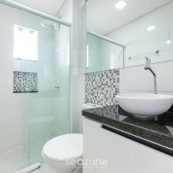 Apto moderno com churrasq. a 600m da praia COM305 - Foto 5