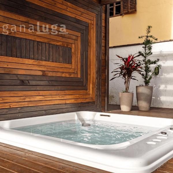 Ogram Houses espaço completo com jacuzzi + Praia