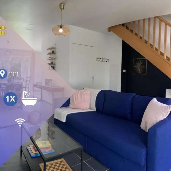 Capstay - Brest - Lambezellec- 7 minutes des plages et du port, hotel in Brest