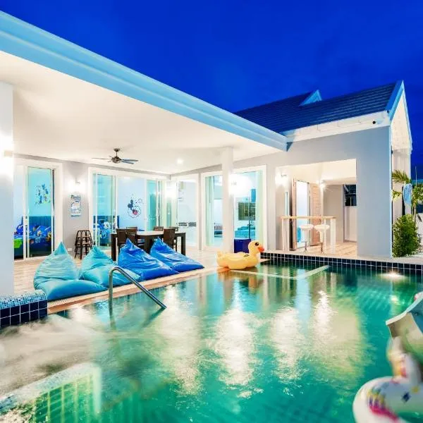 พลอยพูลวิลล่า ชะอำ 4 Ploy Poolvilla Cha-am 4, hotel v destinaci Ča Am
