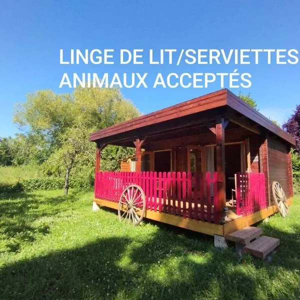 Chalet western - Retour à l'instinct primaire, hotel em Mareuil-sur-Arnon