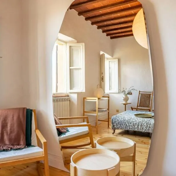 Perfect view to Galdiator walk, hotel in Pienza