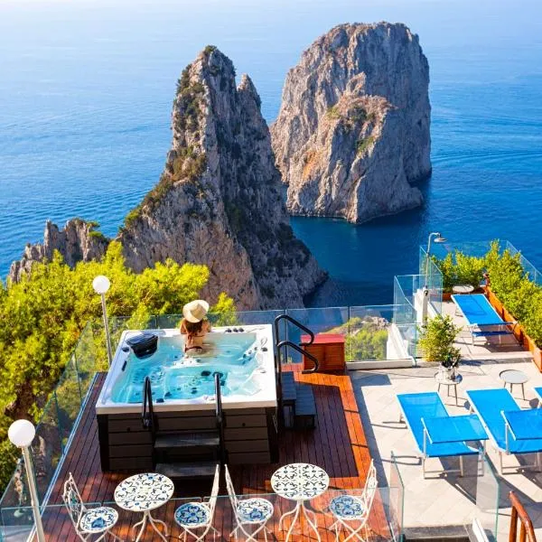 Faraglionensis MonaconeHouse Villa, hotel v Capri