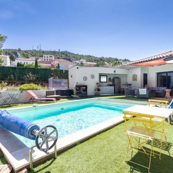Les Garrigues Ensoleillées, hotel in Treilles