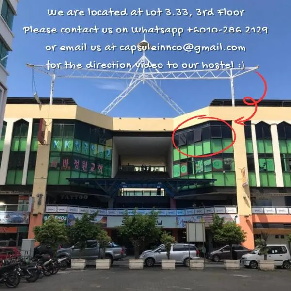 Capsule Inn, hotel di Kota Kinabalu