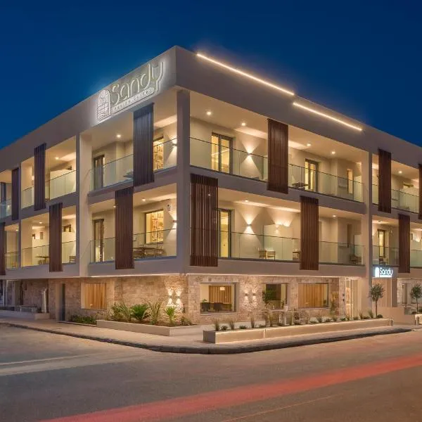 Sandy Seaside Suites, hotel v destinaci Flogita
