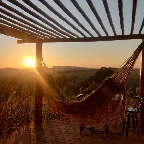 Cabana com jacuzzi e churrasqueira - Ibiuna SP, khách sạn ở Bairro Murundu