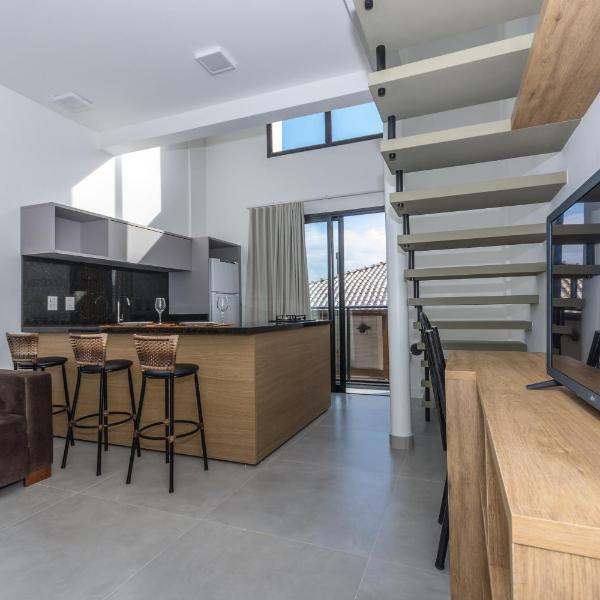 Loft no Novo Campeche, Terraço com Piscina ZR2092