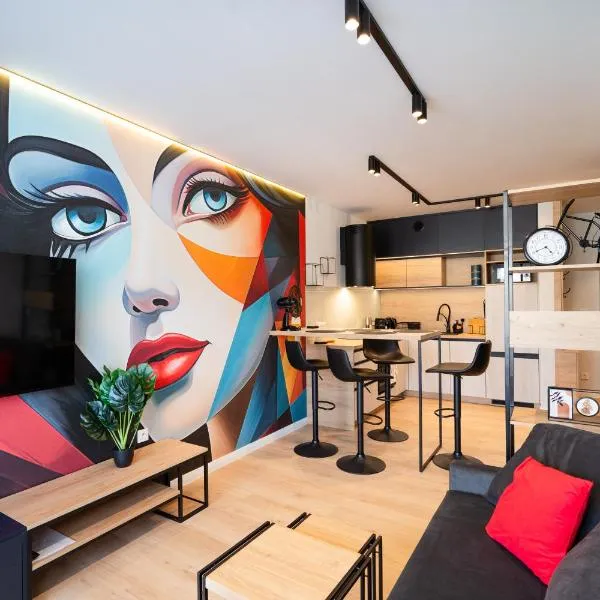 Picasso Apartment - Free Parking Place, hotel v destinaci Sosnovec