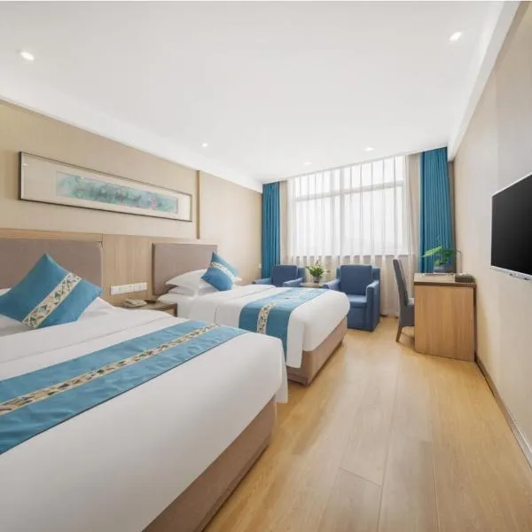 义乌商洲宾馆国际商贸城店Yiwu Shangzhou Hotel - International Trade City, hotel in Yiwu