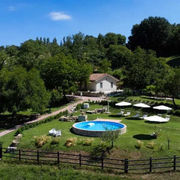 Lo Smarrino agriturismo, hótel í Gubbio