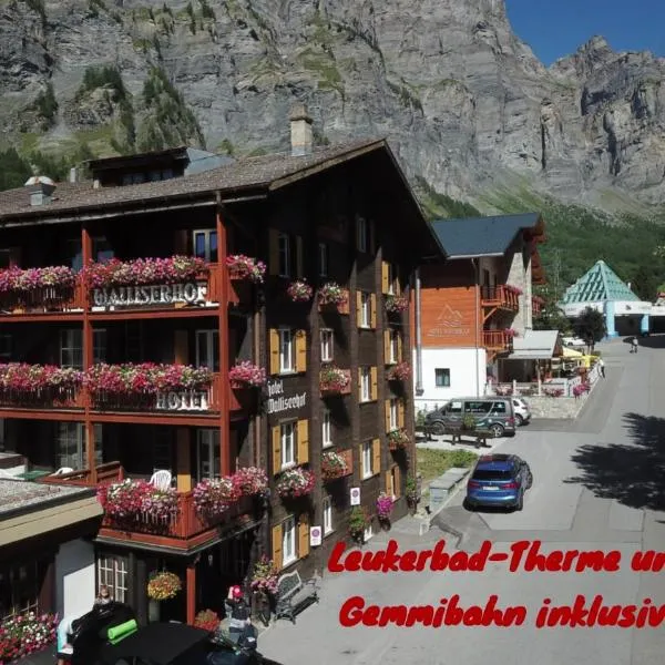 Hotel Walliserhof-Leukerbad-Therme, hotel a Leukerbad