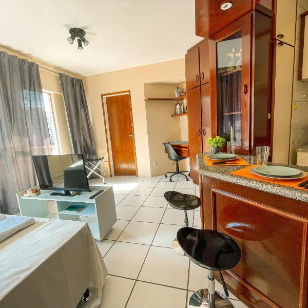 Studio no Centro: Piscina, Academia e Garagem N209 - Foto 3