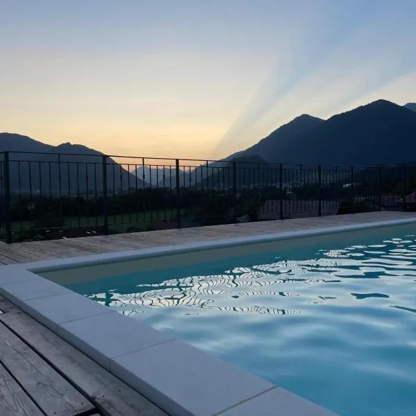 Tourist Farm Pri Kafolu, hotel v destinaci Tolmin