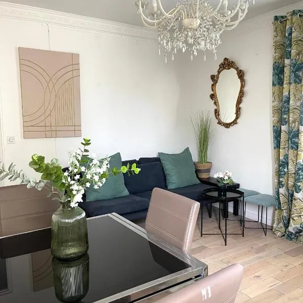 Très joli appartement mignon confortable à Paris Villeneuve-la-Garenne – hotel w mieście Villeneuve-la-Garenne