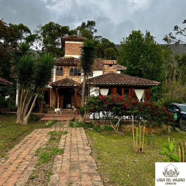 Casa del viajero campestre, hotel in Villa de Leyva