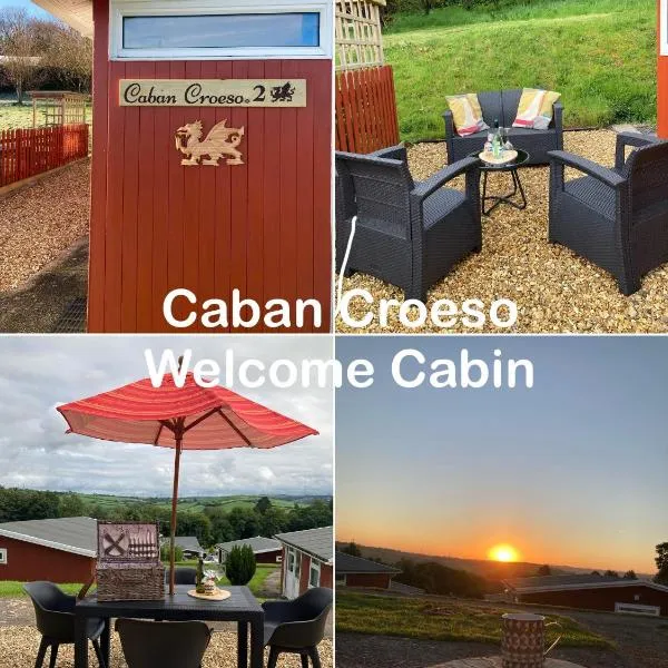 Caban Croeso-The Welcome Cabin, Holiday let, near Mansion House Llansteffan, hotel in Llanstephan