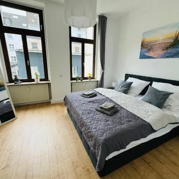 Neu und modern - 2 Schlafzimmer - Arbeitsplatz - Nespresso, hotel in Wuppertal