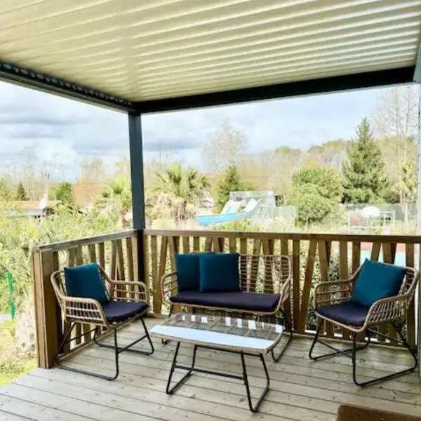 Chalet à louer - 52m2 - Landes, Hotel in Saint-Geours-de-Maremne