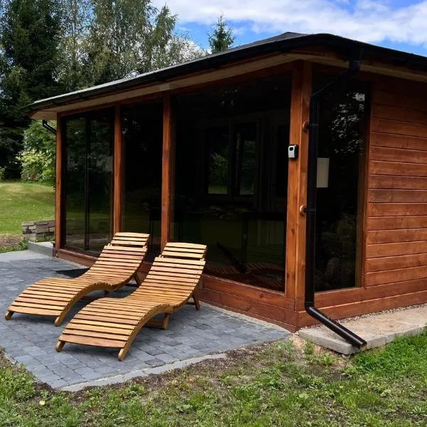 Cabin Juodupė, khách sạn ở Endriuškaičiai