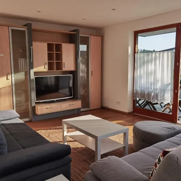 Ferienwohnung Im Himmelreich, 83 qm, ruhig gelegen, optimal für Familien, Küche, Waschmaschine und Trockner, hotel v destinaci Deggendorf